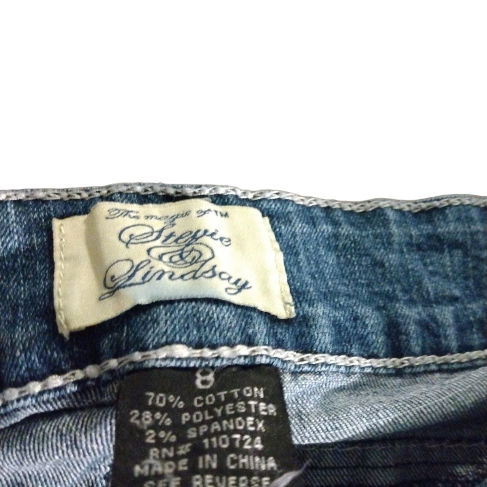 The Magic of Stevie & Lindsay Slightly Distressed Jeans Size 8 - Picture 6 of 9